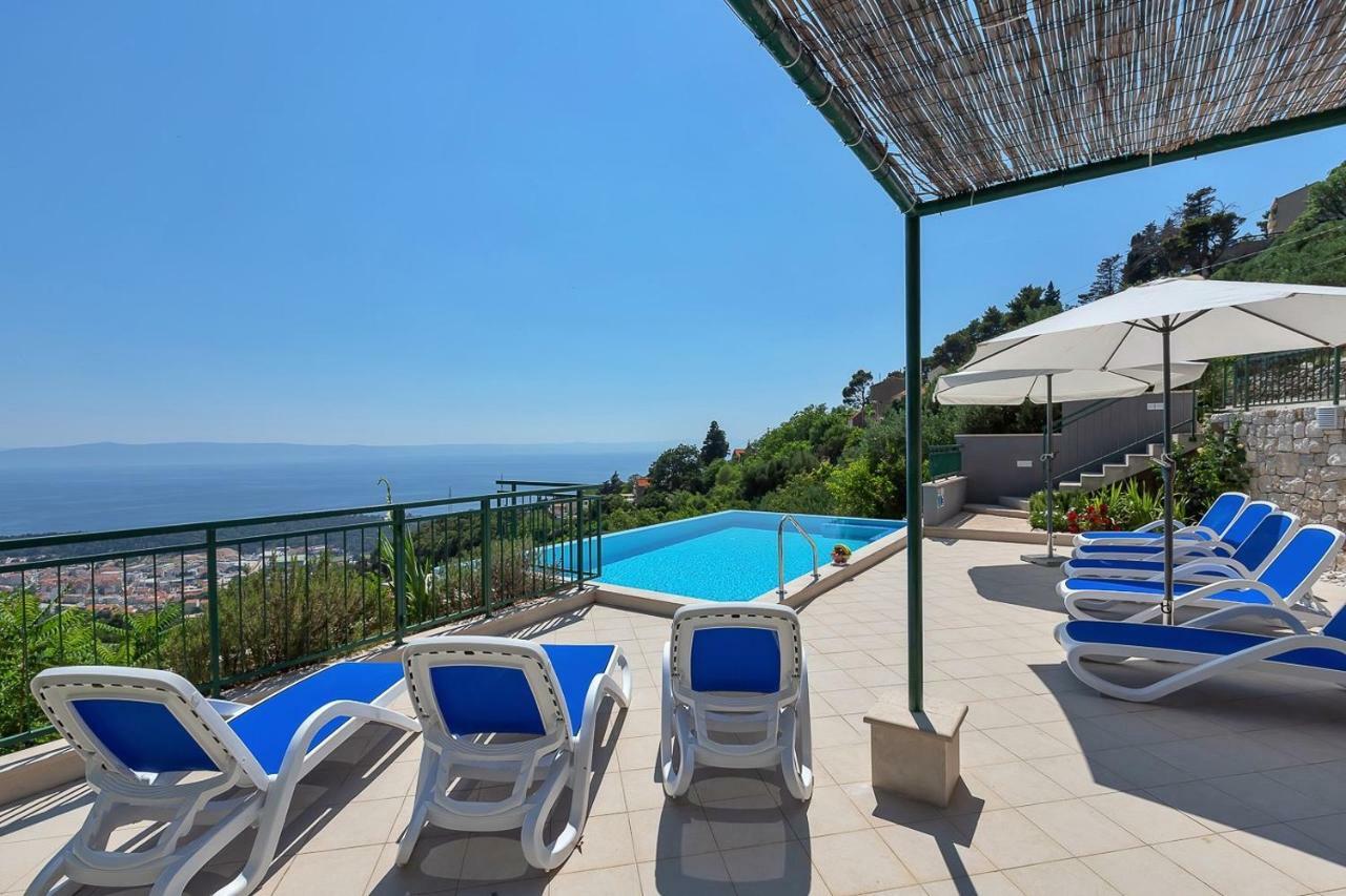 Villa Makar,Heated Pool,Gym,Grill,Seaview Makarska Exterior photo
