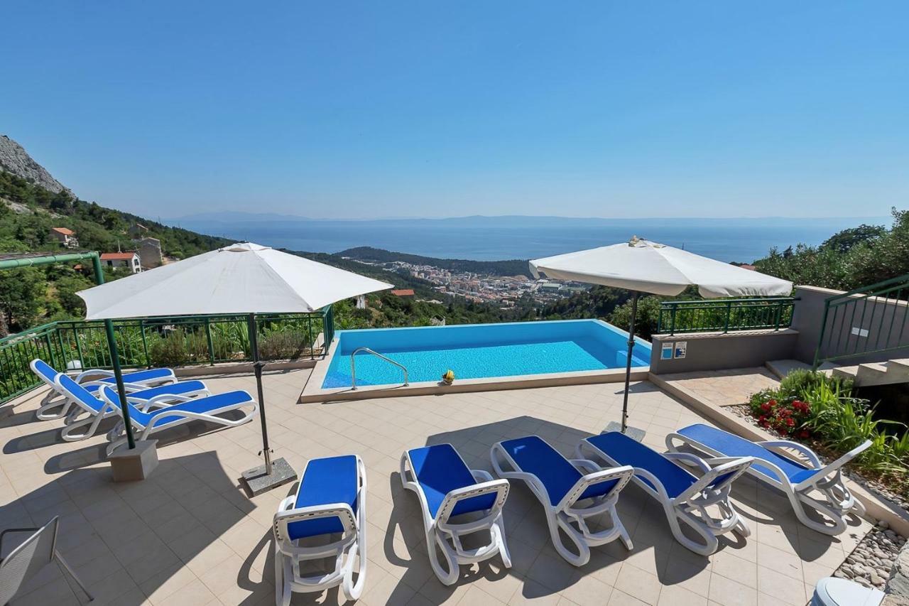 Villa Makar,Heated Pool,Gym,Grill,Seaview Makarska Exterior photo