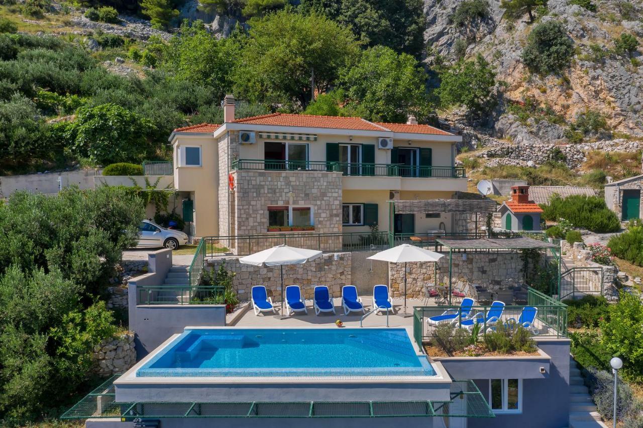 Villa Makar,Heated Pool,Gym,Grill,Seaview Makarska Exterior photo